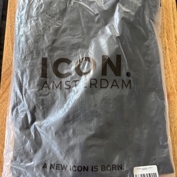 COPY - ICON AMSTERDAM - AMARI TROUSER - BLACK - MEDIUM - NWT - Picture 4 of 8